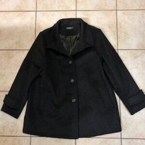 Ralph Lauren Winter Coat, Charcoal, size XL